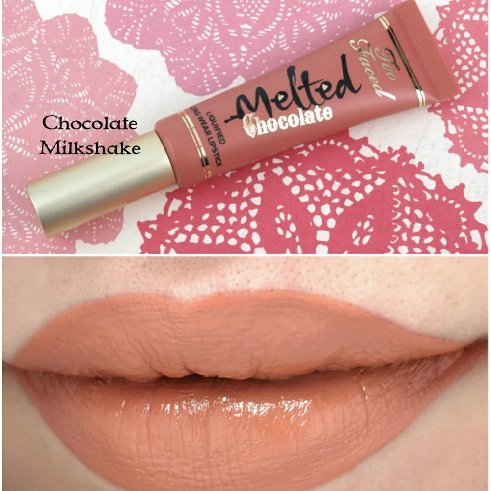 🧚‍♀️CHOCOLATE MILKSHAKE MINI Too Faced DISCONTINUED Lip NWOBOX
